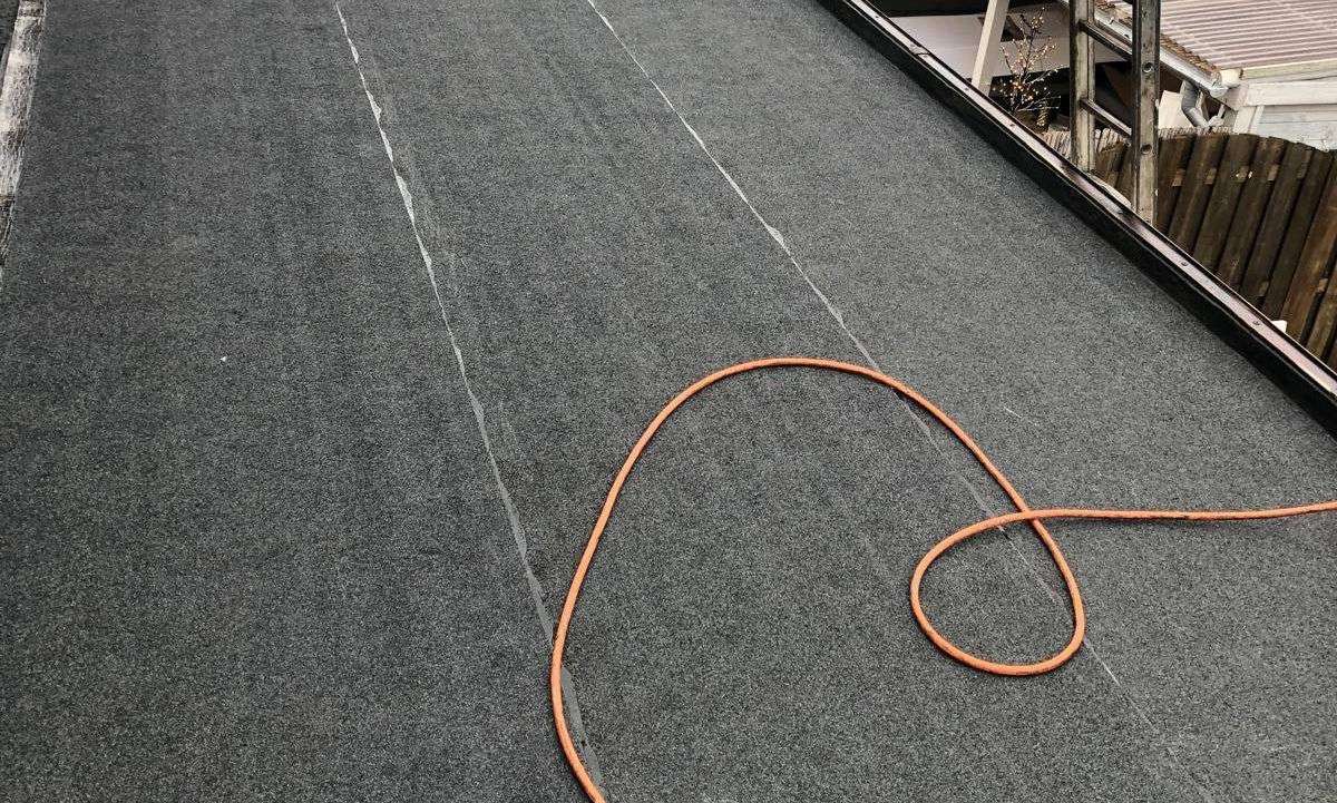 Nieuw bitumen dak aangelegd in Bergschenhoek