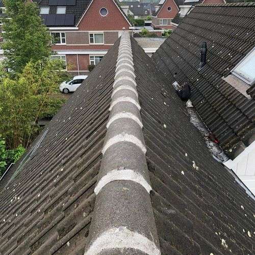 Dakinspectie Bergschenhoek aan de nokvorsten