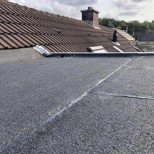 Nieuw plat dak gelegd in Bergschenhoek